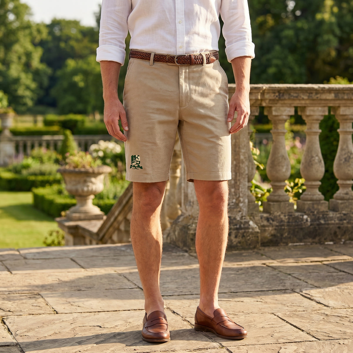 The Khaki Chino Short