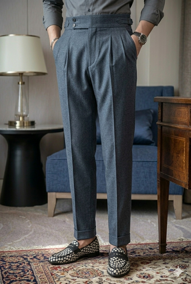 The Aristocrat Pleated Trouser
