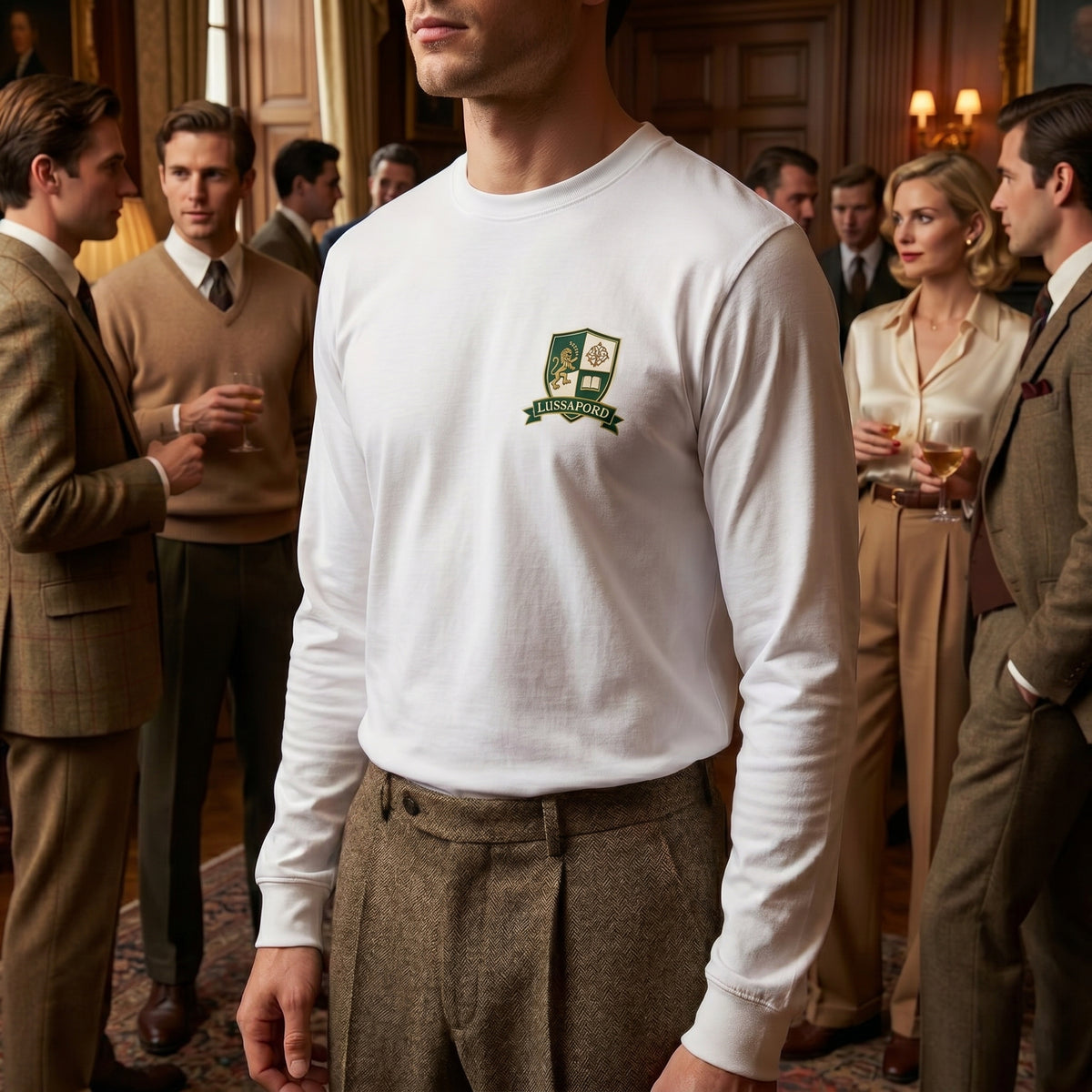 The Crest Long Sleeve Tee